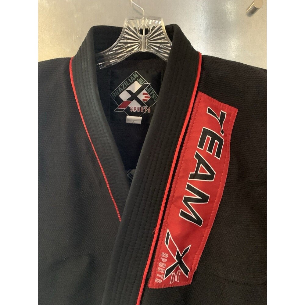 Embroidered Team Gi X Sports Brazilian Jiu Jitsu A1 100% Heavy Cotton